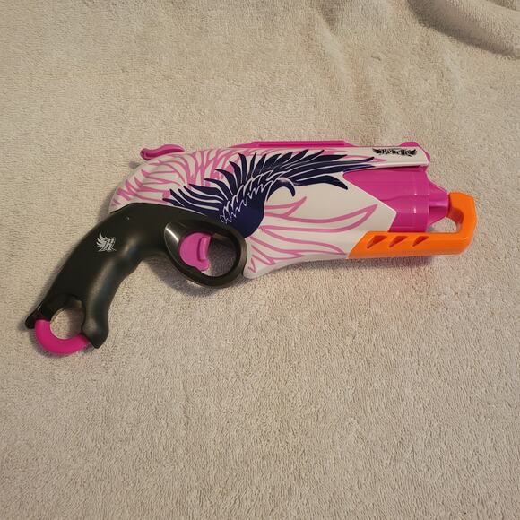 NERF Rebelle Sweet Revenge 5 Shot Revolver Dart Blaster 2013 - Works Tested - Picture 1 of 6